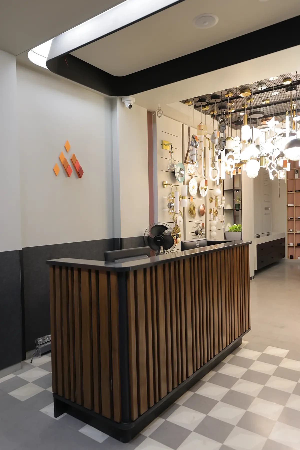 AMI Lighting showroom